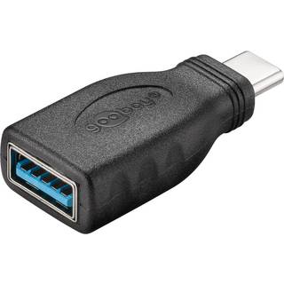 Goobay USB-A OTG til USB-C adapter - Hvid