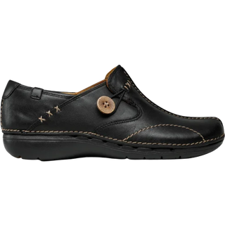 Clarks UN LOOP 20312837 4 schwarz - bequeme Slipper f?r Damen