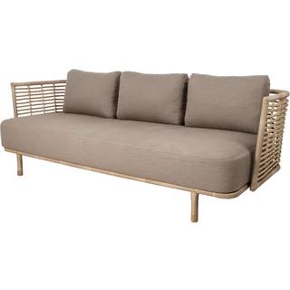 Cane-line Sense 3-personers sofa Natur