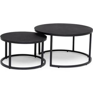 Hillerstorp, Jet set sofabord 2-pakning aluminium