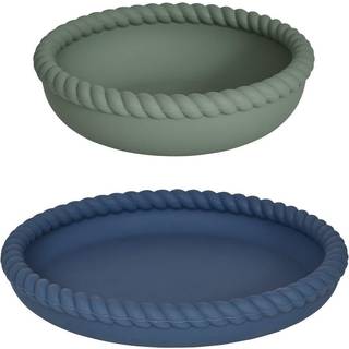 OYOY Mini Mellow børneservice, blue/olive