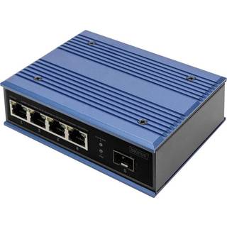 DIGITUS - switch - industrial - 4 ports - unmanaged