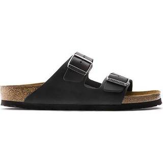 Birkenstock Unisex Arizona Oiled Leather Regular Black, 42