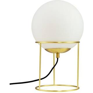 Madrid Bordlampe Opal/Messing