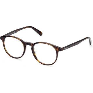 Moncler Mand ML5131 056 Optiske stel Outlet Acetat Havana Rund Normal