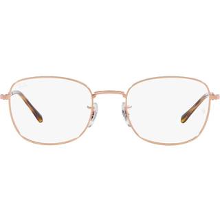 Ray-Ban RX6497 Asian Fit 3094 51 Briller Mænd Rose-Guld - Rose Gold - 51mm