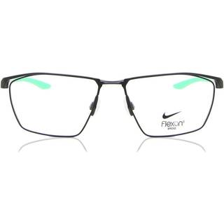 Nike Unisex NIKE 4312 005 Optiske stel Metal Sort Firkantet