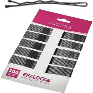 Efalock Professional Hårstyling Hårnåle og hårspænder Duchesse hårspænder 5 cm Brun 100 Stk. (1,00 kr / 1 stk.) - 100 Stk.