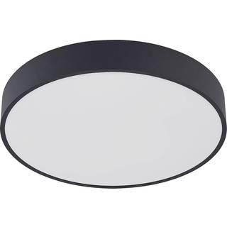 Arcchio LED-loftlampe Vanida, sort, Ø 40 cm, op/ned