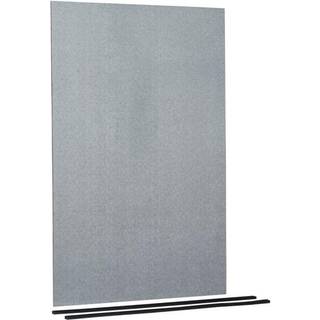 Superroof Smart Fence modul 125-700 i fibercement, H125 cm