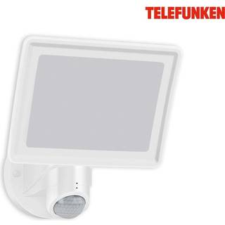 Lagos udendørs LED-væglampe med sensor, hvid