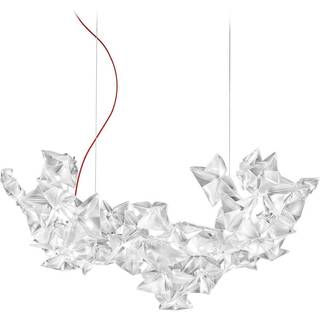 Slamp Hanami Suspension hængelampe, rødt kabel