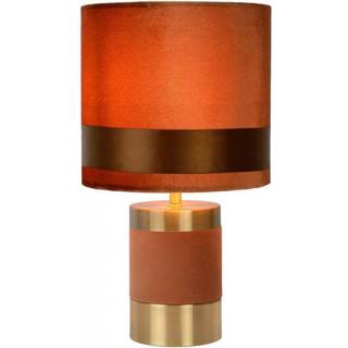 Extravaganza Frizzle bordlampe, brun/guld