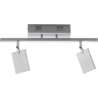 PURE Mira loftlampe, 2 lk, fjernbetjening, CCT alu