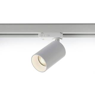 Arcchio skinnespot Brinja, hvid, Ø 6 cm, 3-faset, GU10