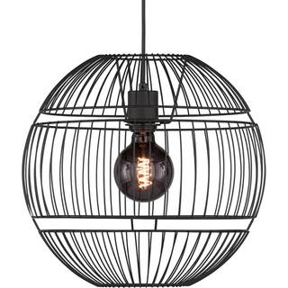 Moderne pendellampe sort 38 cm - Sphaera