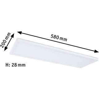 Paulmann Atria Shine panel on/off hvid 830 58x20cm
