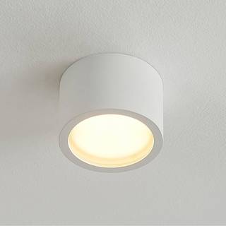 Arcchio downlight Nieva, GX53, hvid, rund, Ø 10cm, metal