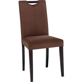 Spisebordsstole sæt af 2 i Microfiber Brun