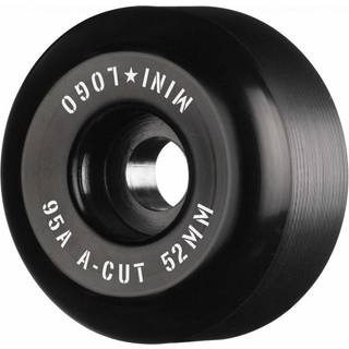 Mini Logo Skateboard Hjul A-cut "2" 52mm 95A Black 4-pak