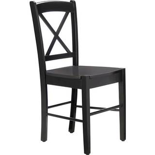Spisestuestol 2 Pakke i Wood Black