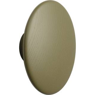 Muuto The Dots tøjknage brown green Ø17 cm