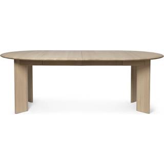 Ferm Living Bevel Extend. X2 Bord White Oiled Beech - Spisebord & Barbord Bøg Hvidolieret Birk - 1104267443