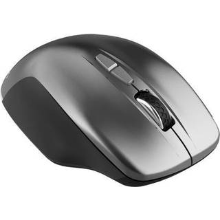 Canyon MW-21 - mouse - Blue LED sensor - 2.4 GHz - dark grey - Mus - Optisk - 7 knapper - Grå