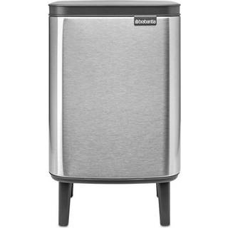 Brabantia Bo Papirkurv Med Ben 7 L - Papirkurve og pedalspande Stål Børstet Stål - 227189