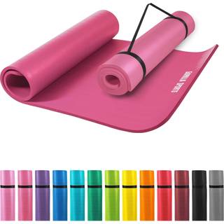 Gorilla Sports Träningsmatta XL Deluxe Rosa