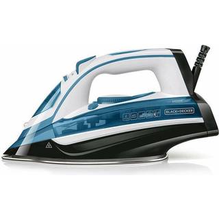 Black & Decker Dampstrygejern BLACK+DECKER BXIR2402E - steam iron - sole plate: stainless steel