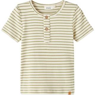 Lil Atelier Sage Stribet T-shirt