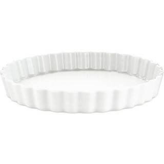 Pillivuyt Pillivuyt tærteform, rund, hvid Ø 29 cm