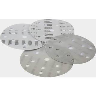 Sliberondeller 1852-Marine, Ø150 mm, 15 huller, P100, 50-pak
