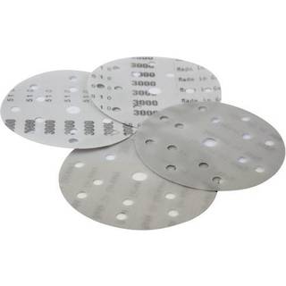 Sliberondeller 1852-Marine, Ø150 mm, 15 huller, P320, 50-pak