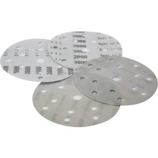Sliberondeller 1852-Marine, Ø150 mm, 15 huller, P2000, 50-pak