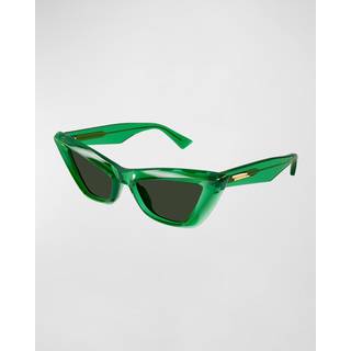 Bottega Veneta BV1101S 010 53 Solbriller Kvinder Grøn - Green - 53mm