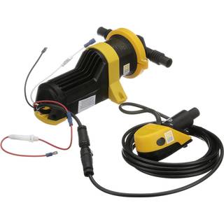 Elektrisk lænsepumpe Whale Bilge IC 300 GPH (19 liter/ min), 12 V, automatisk driftstart, med niveauføler