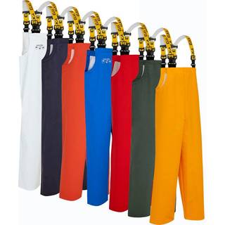 Regnoveralls m/seler 079900 hvid Str. L