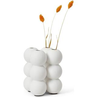 Stori Ball Vase Stor Hvid
