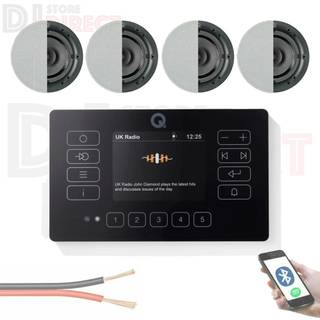 Q Acoustics E120 Forstærkerpanel Sort