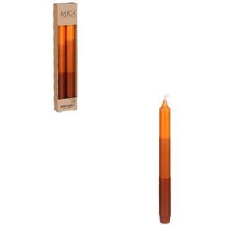 Trefarvede lys 2-pak orange