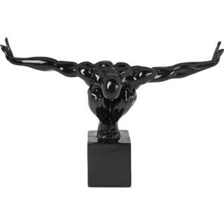 KARE pyntegenstand Athlet Black Lille, sort, bredde 43 cm