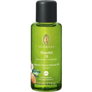 Primavera Aromaterapi Økologiske plejeolier Mandel olie økologisk 50 ml (1.620,00 kr / 1 l) - 50 ml
