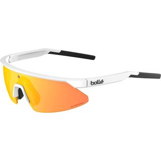 Bolle Micro Edge Polarized BS032002 144 Solbriller Mænd Hvid - Matte White - 144mm