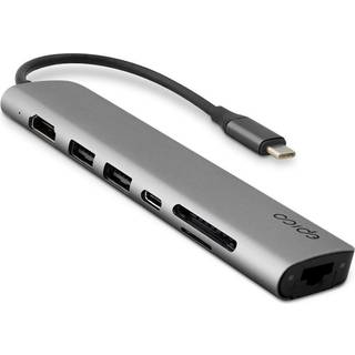 Epico Multimedia 7-i-1 Hub - Space Grey