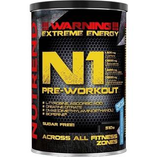 Nutrend - N1 Pre-Workout, Blå Hindbær - 510g