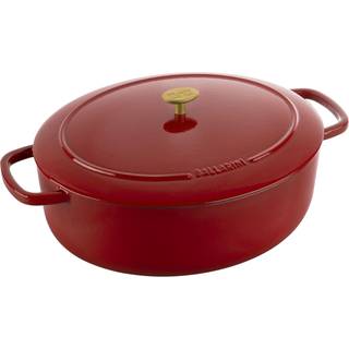BALLARINI Bellamonte Cocotte 37 cm / 9,75 l, Oval, Rød, Støbejern