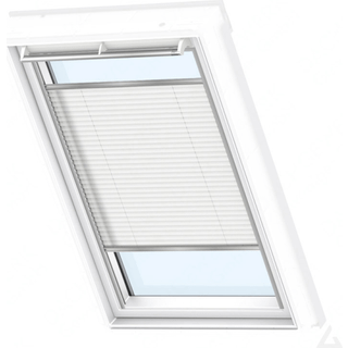 Velux plisségardin FHL MK10 1016 78x160cm hvid manuel