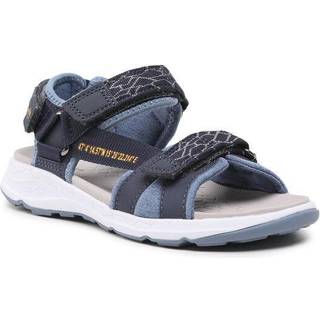 Superfit Criss Cross Sandaler, Blå/Orange, 28